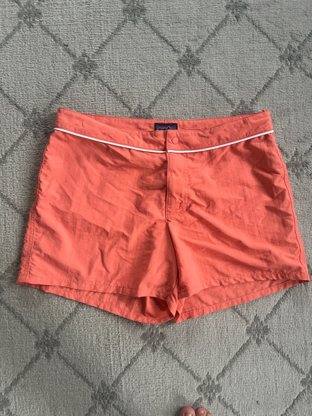 Patagonia Coral Women's Shorts with Logo Waistband